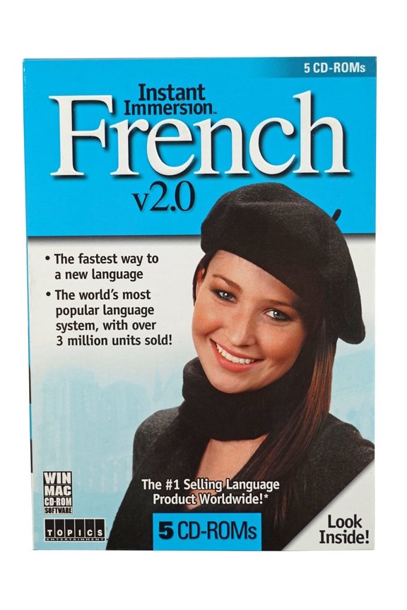 Learn to Speak FRENCH Language (5 CD Rom Set) Instant Immersion Software