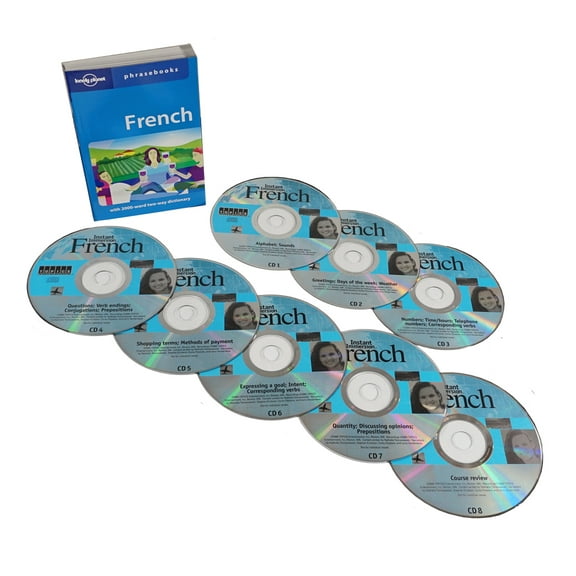 Learn to Speak French Language (8 Audio CD Set) listen in your car!