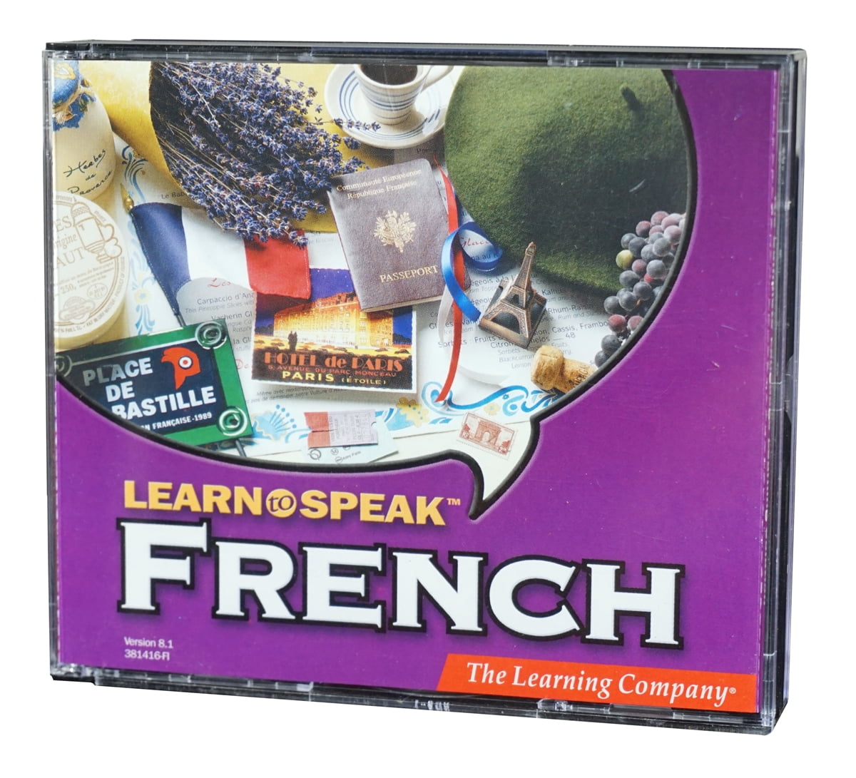 Learn to Speak French Language w/ Reference Book and Microphone 5 CDRom ...