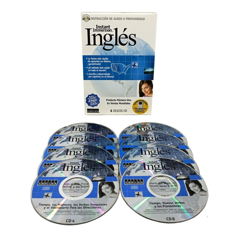 Learn to Speak INGLES ENGLISH Language 8 Audio CD Set