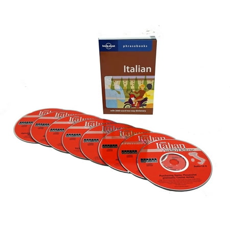Learn to Speak Italian Language 8 Audio CD Set with Phrasebook - learn at your own pace