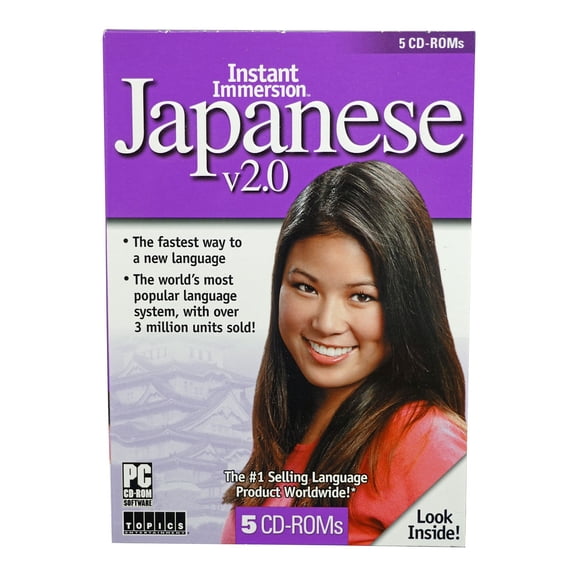 Learn to Speak Japanese Language (5 CD Rom Set) Instant Immersion Software