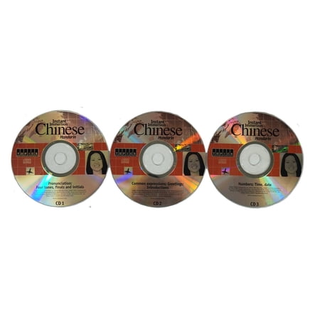 Learn to Speak MANDARIN CHINESE Language 3 Audio CDs - listen in your car