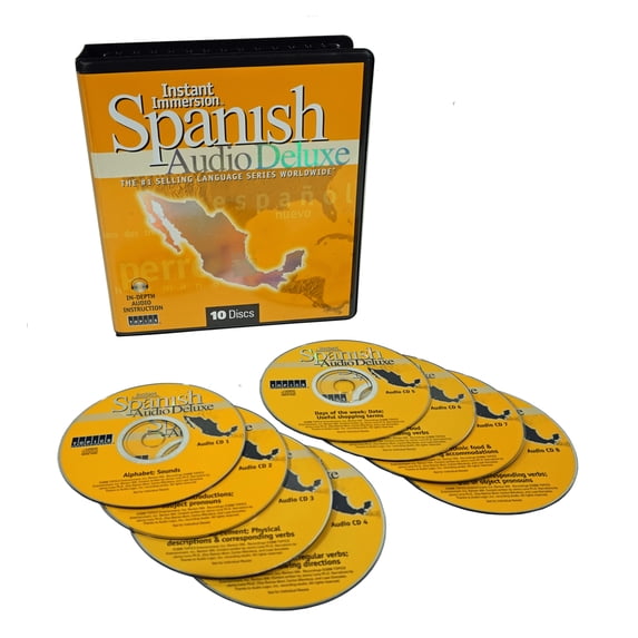 Learn to Speak & Understand SPANISH Language DELUXE 8 Audio