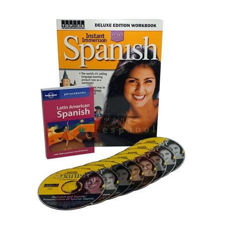 Learn to Speak & Understand Spanish Language - 8 Audio CD Set with Workbook and Phrasebook