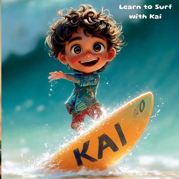 Kai's Beach Adventures Learn to Surf with Kai: Catch Waves, Stay Safe, and Have Fun!, (Paperback)