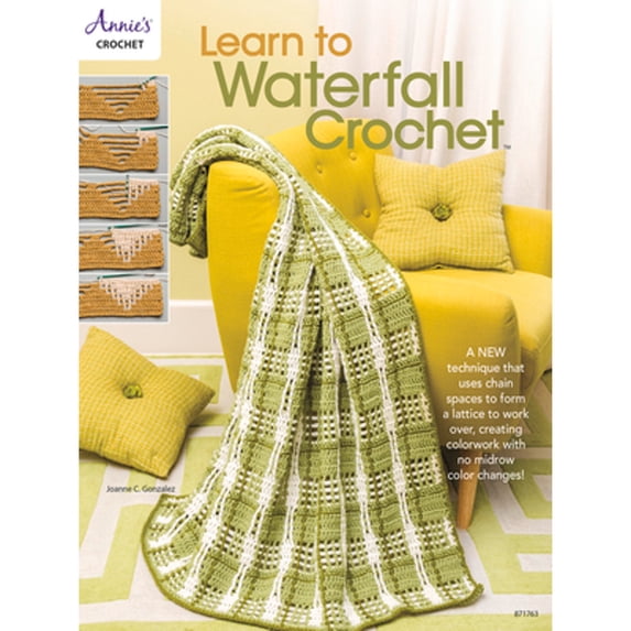 Pre-Owned Learn to Waterfall Crochet (Paperback) 1640250913 9781640250918
