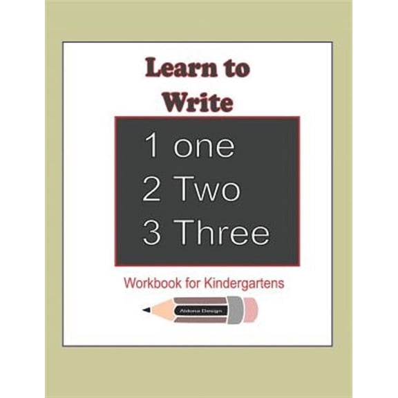Learn to Write 123: Workbook for Kindergartens: This workbook is for kindergartens learning to write Numbers 1-20 ( 80 pages of Numbers, P