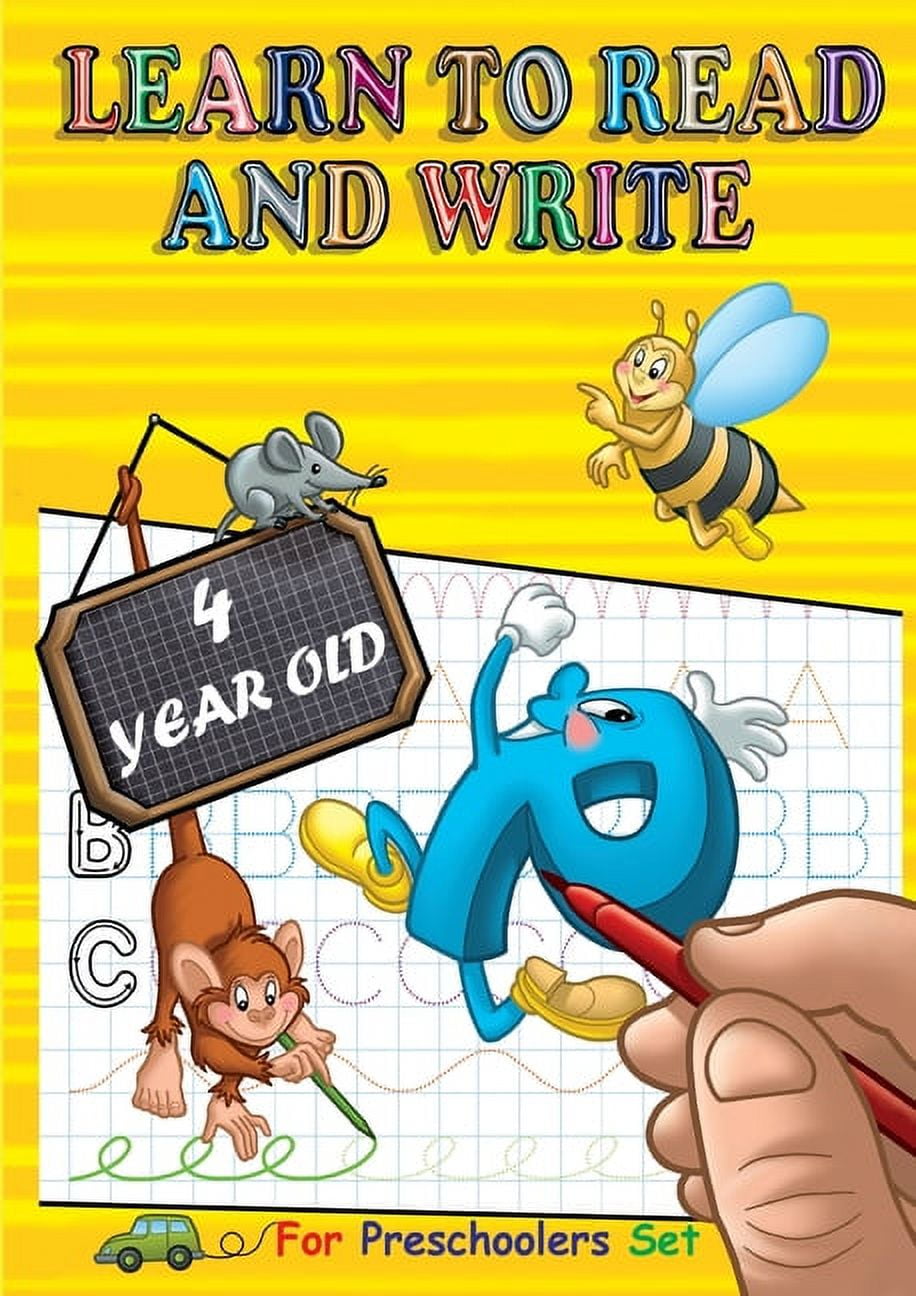 Learn to read and write 4 year old, (Paperback)