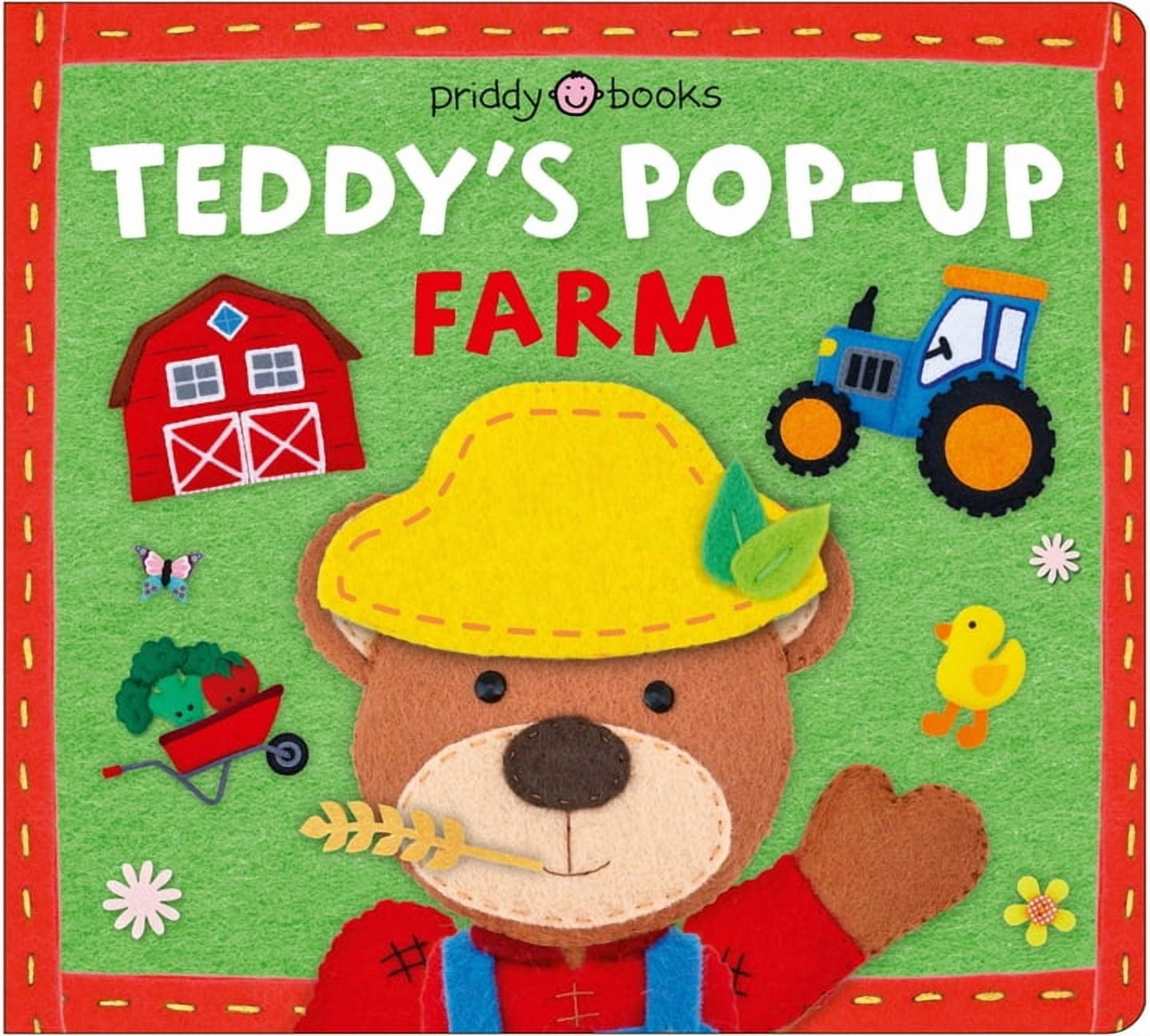 Learn with Bear Teddy's Pop-Up Farm (Learn with Bear): With 5 Amazing Pop-Up Surprises!, (Board Book)