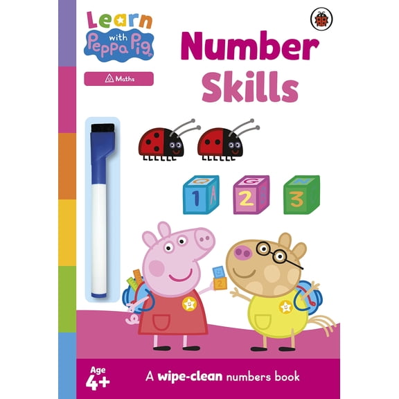 Learn with Peppa: Number Skills Peppa Pig,Alison Borthwick,Jan Dubiel (Paperback)