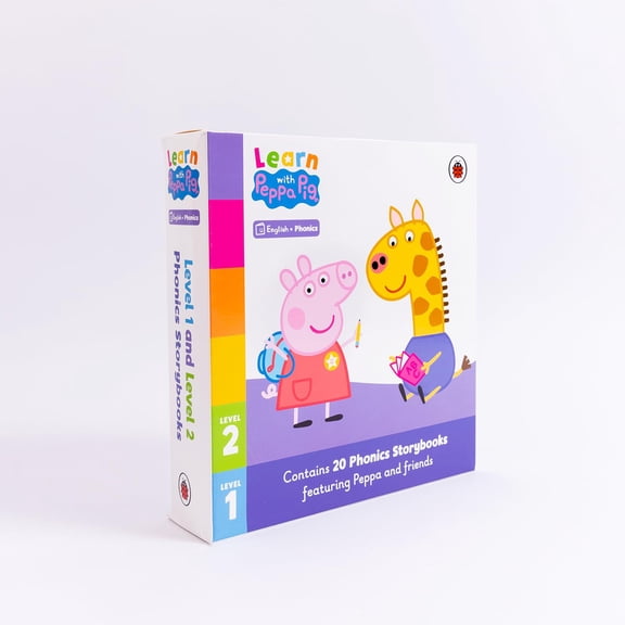 Learn with Peppa: Phonics Readers Level 1 and Level 2 (20 Books Box Set) Peppa Pig
