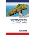 thumbnail image 1 of Learners' Personality and Linguistic Properties of Written Products (Paperback), 1 of 1