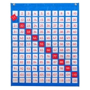 Learning Advantage 1-120 Pocket Chart - 32" High x 27" Wide