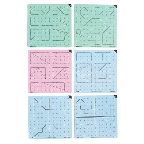 Learning Advantage CTU20300 Geoboard Activity Cards