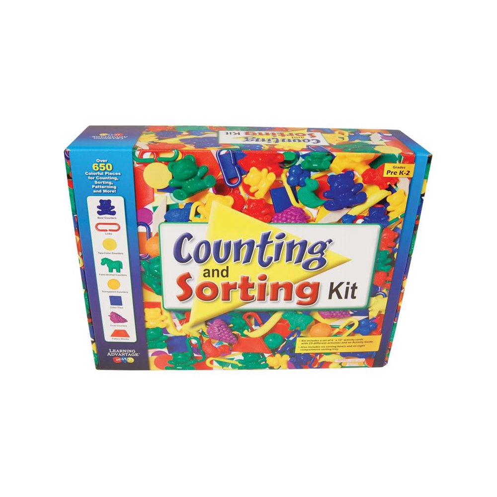 Learning Advantage Counting & Sorting Kit with 650+ Pieces