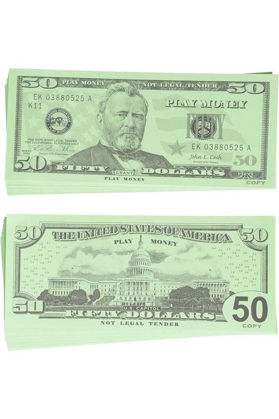 $50 Bills, Set of 50
