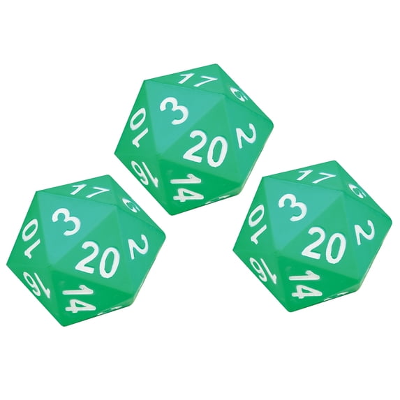 (3 Ea) Jumbo 20 Sided Foam Die
