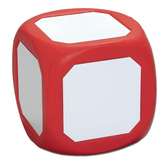 Learning Advantage Large Dry Erase Magnetic Die, Red