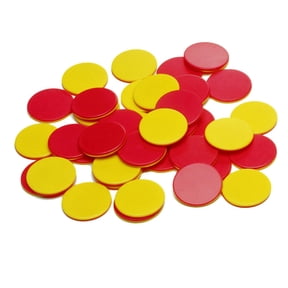 Learning Advantage Two-Color Counters - Plastic - Set of 200