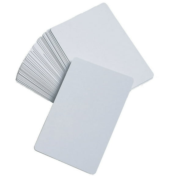 Learning Advantage Probability Blank Playing Cards (CTU7387)