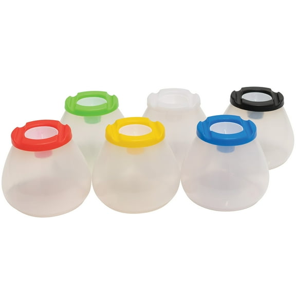 READY 2 LEARN No Spill No Tip Paint Pots - Set of 6