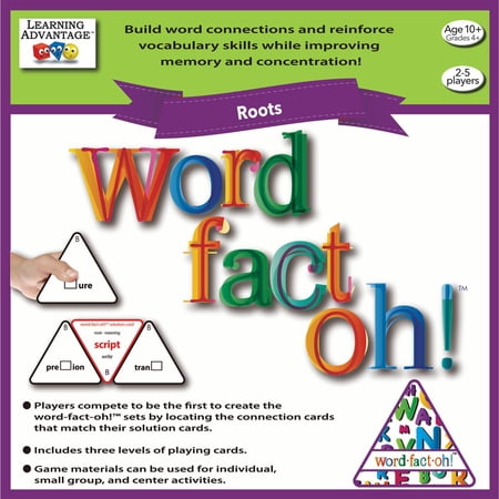 Learning Advantage™ Word-Fact-Oh!™ Roots Game