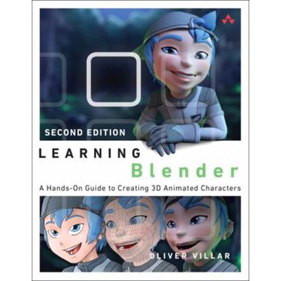 Pre-Owned Learning Blender: A Hands-On Guide to Creating 3D Animated Characters (Paperback) 0134663462 9780134663463