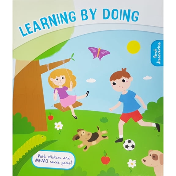 Learning By Doing: First Discoveries With Stickers & MEMO Cards Game - Ages 4-6 - PB
