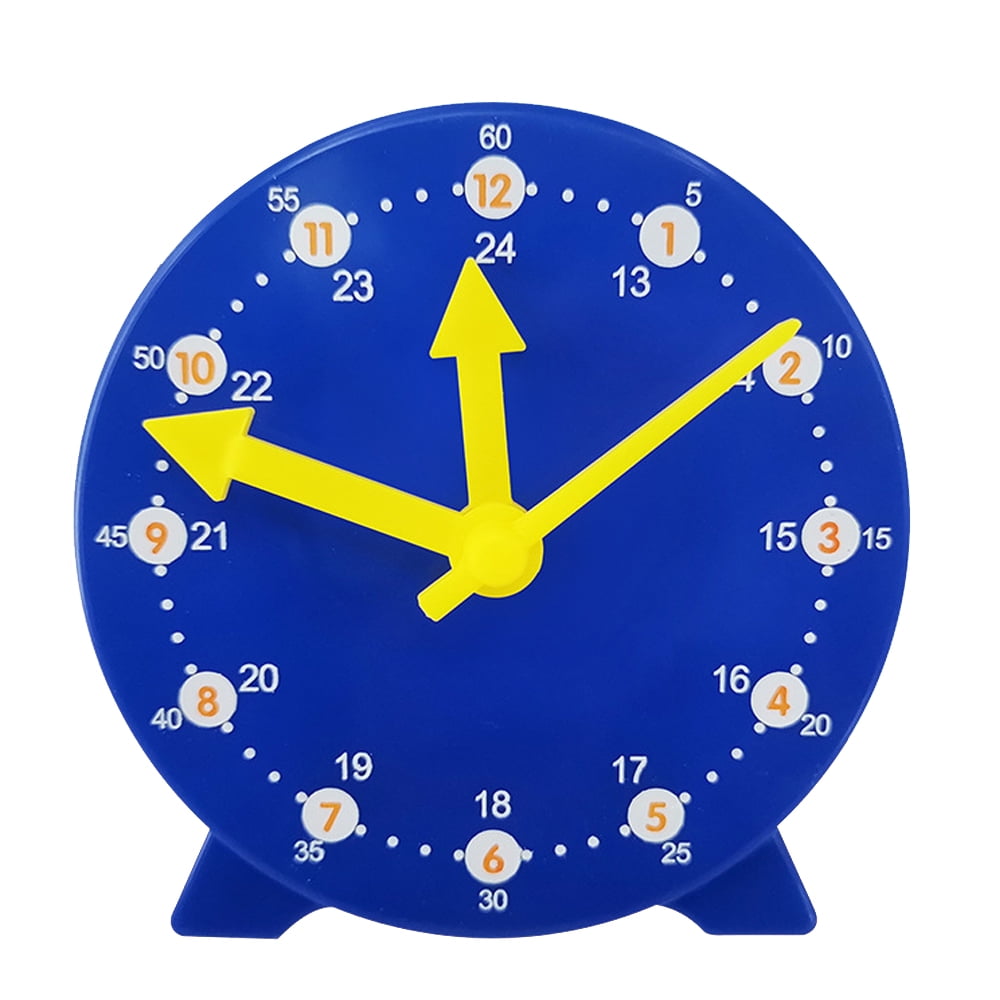 Premium Vector  Learning the time with square resolution fun learning the  clock education telling time the clock
