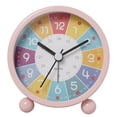 thumbnail image 1 of Learning Clock for Kids - Telling Time Teaching Clock - Kids Wall Clocks for Bedrooms - Kids Room Wall Decor - Analog Kids Clock for Teaching Time - Kids Learn to Tell Time Easily, 1 of 5