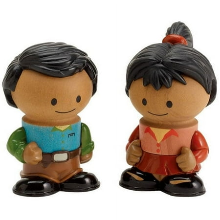 Learning Curve Playtown Figure 2-Pack, Hispanic Mom and Dad