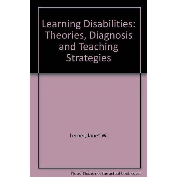 Pre-Owned Learning Disabilities : Theories, Diagnosis, and Teaching Strategies 9780395357750 Used