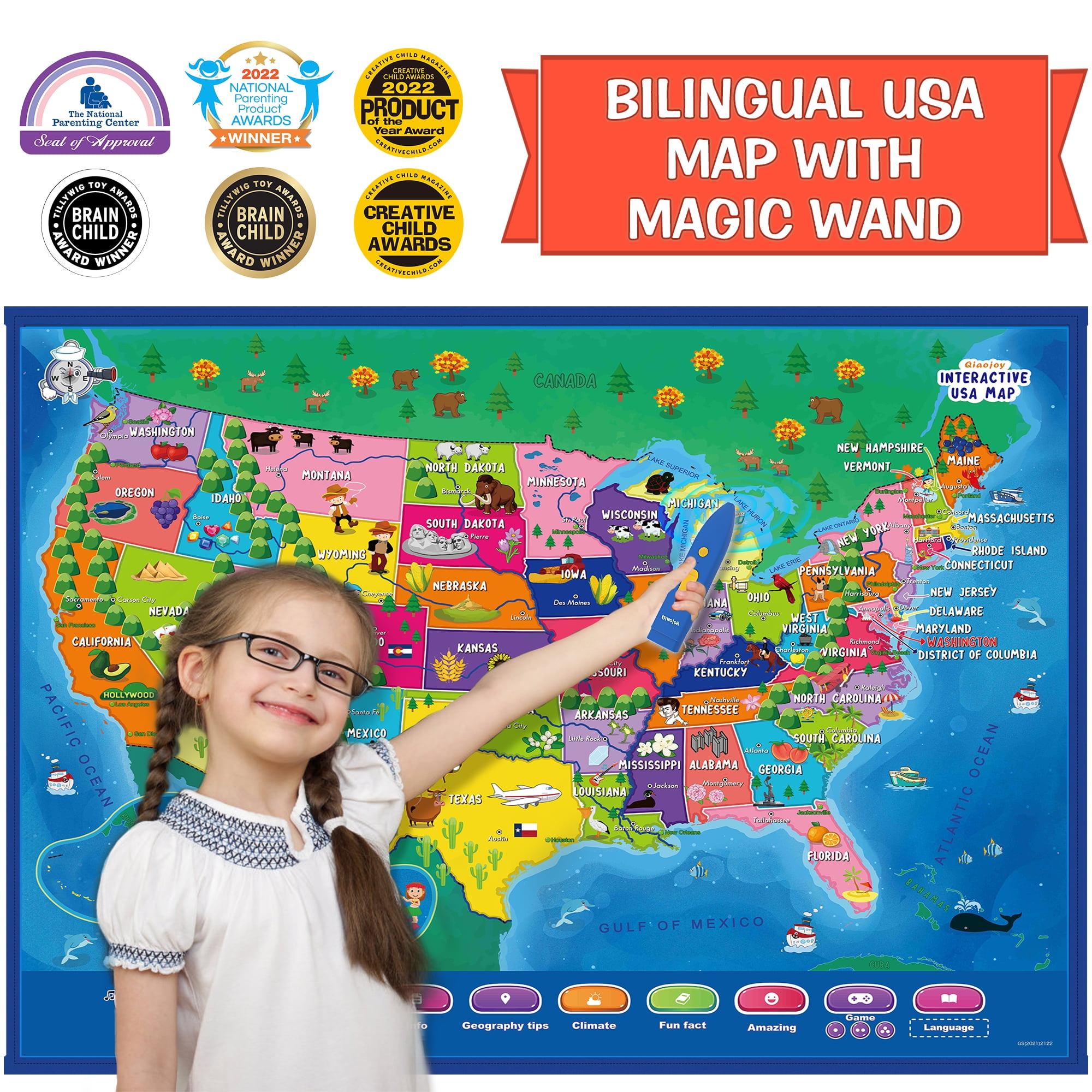 Learning Electronic Toys for Kids Interactive - Learning Electronic Toys For Kids Interactive United States Map Educational Talking Map Toys For Kids 3 12 Years Old E2220f6f 24aa 4079 Be31 425e895a379d.bf47ef5fa54383a00661c3e5777a561a