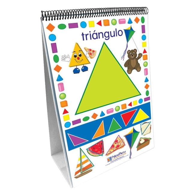 Learning Exploring Shapes Flip Charts Set - Spanish Language