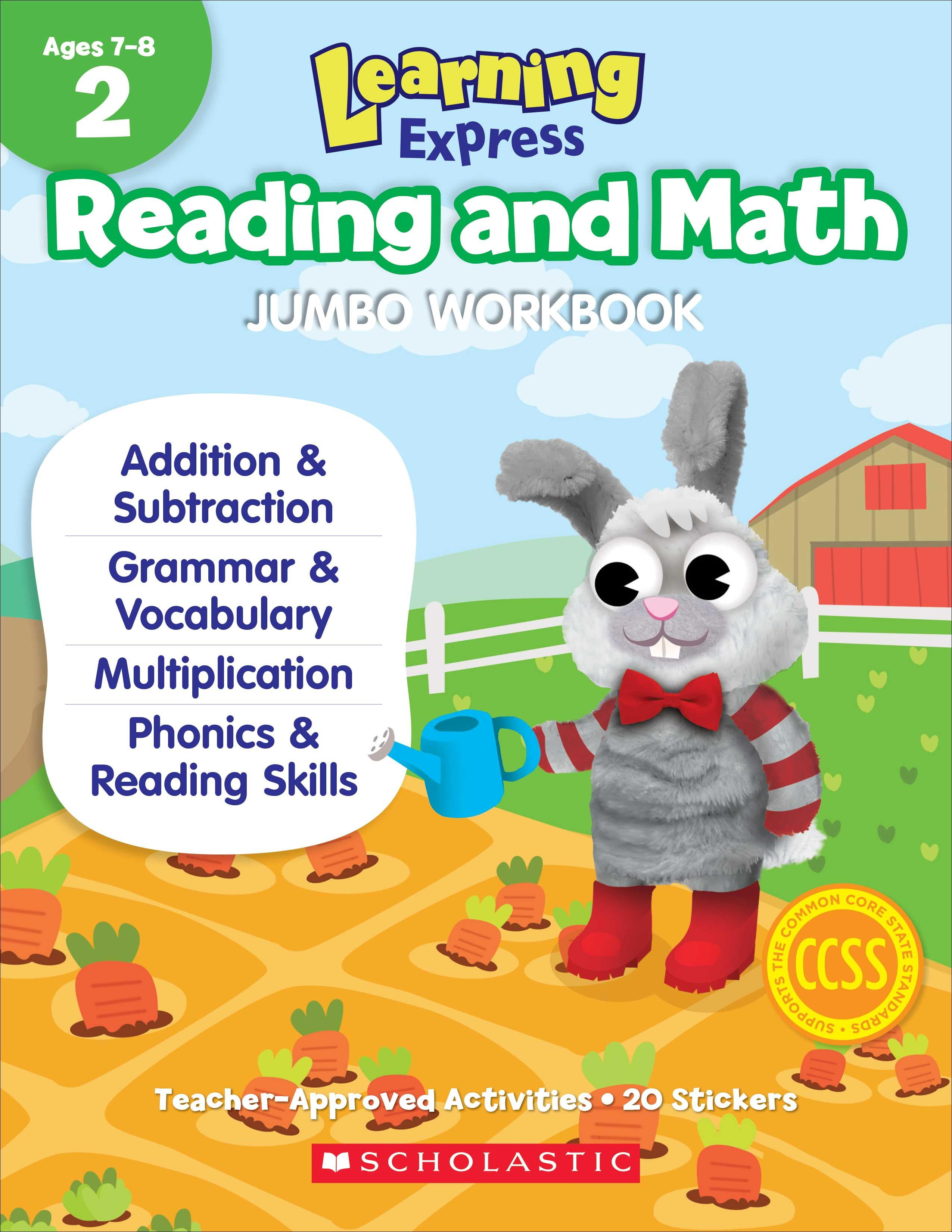 Learning Express Learning Express Reading and Math Jumbo Workbook