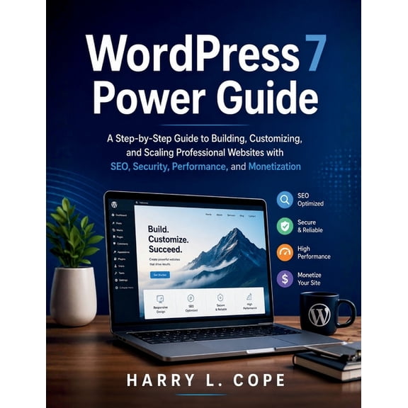 Learning Express WordPress 7 Power Guide: A Step-by-Step Guide to Building, Customizing, and Scaling Professional Websites with SEO, Secu, Book 12, (Paperback)