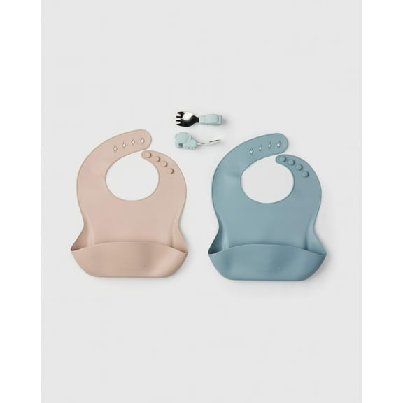 Loulou Lollipop Learning Feeding Set - Elephant