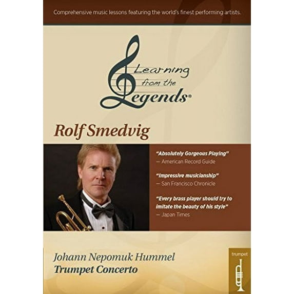 Learning From the Legends: Hummel's Trumpet Concerto featuringRolf Smedvig (DVD)