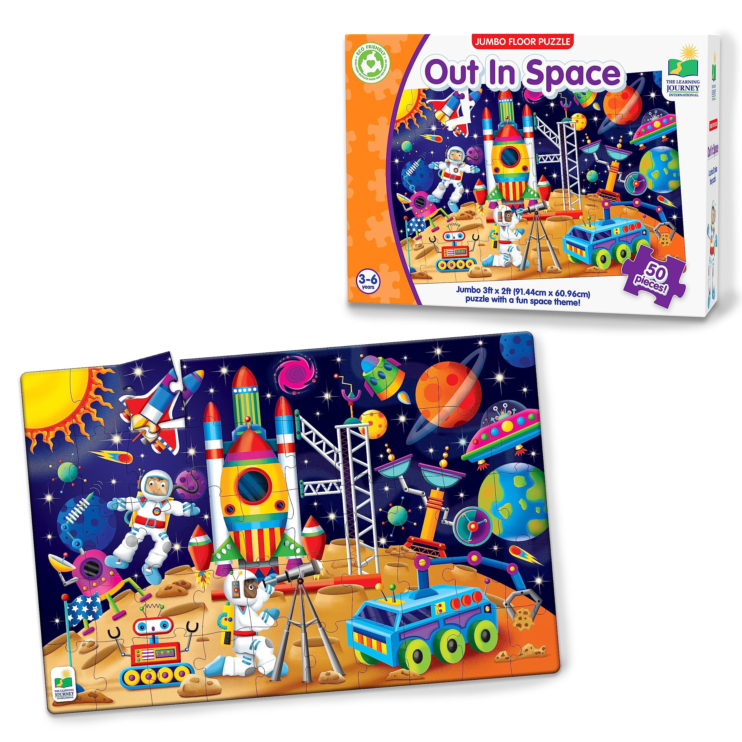 The Learning Journey: Jumbo KEF16 Floor Puzzles Out Extra Large 50 ...