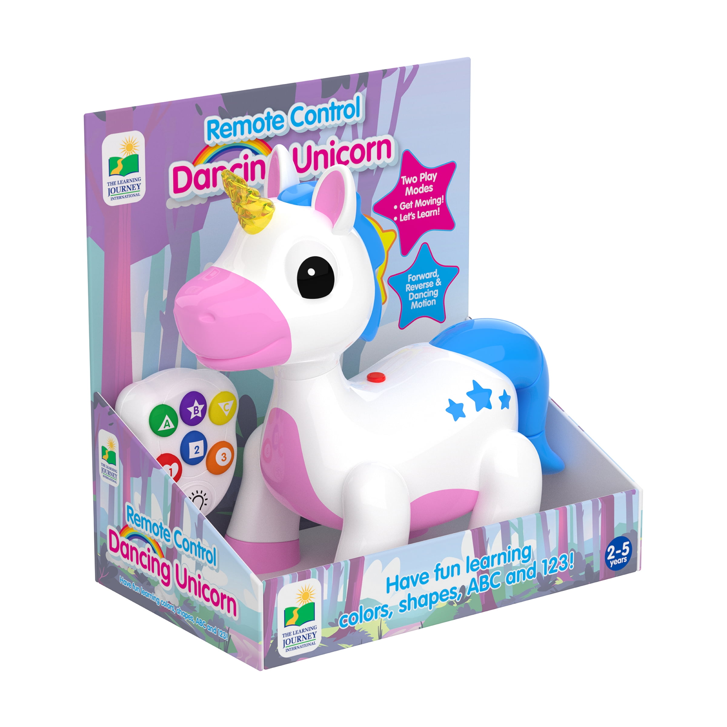 The Learning Journey Play & Learn Infrared Remote Control Dancing Unicorn Toddler Toys & Gifts for Boys & Girls Ages 2 Years and Up Award Winning Toy