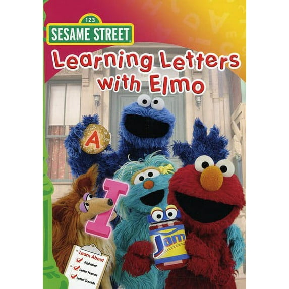 Learning Letters With Elmo (DVD)