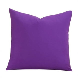 Disney Art Classics 18 Black and Purple Geometric Crushed Velvet Throw  Pillow - Down Filler