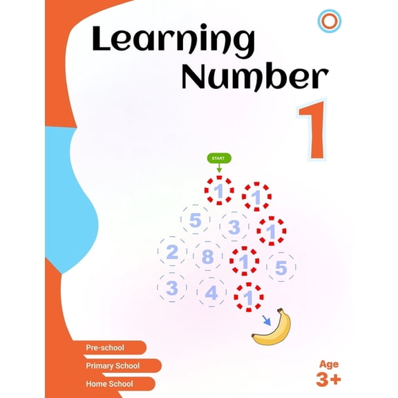 Learning Numbers 0 to 9 Learning Number 1: Math, Numbers, Playtime, (Paperback)