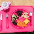 thumbnail image 1 of Learning Plate - Pink, 1 of 2