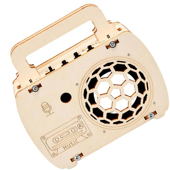 Learning Recorder Model Project Wooden Build Activity for Classroom Demonstrations, Science Lessons, Family Making Time, Display Viewing Practice