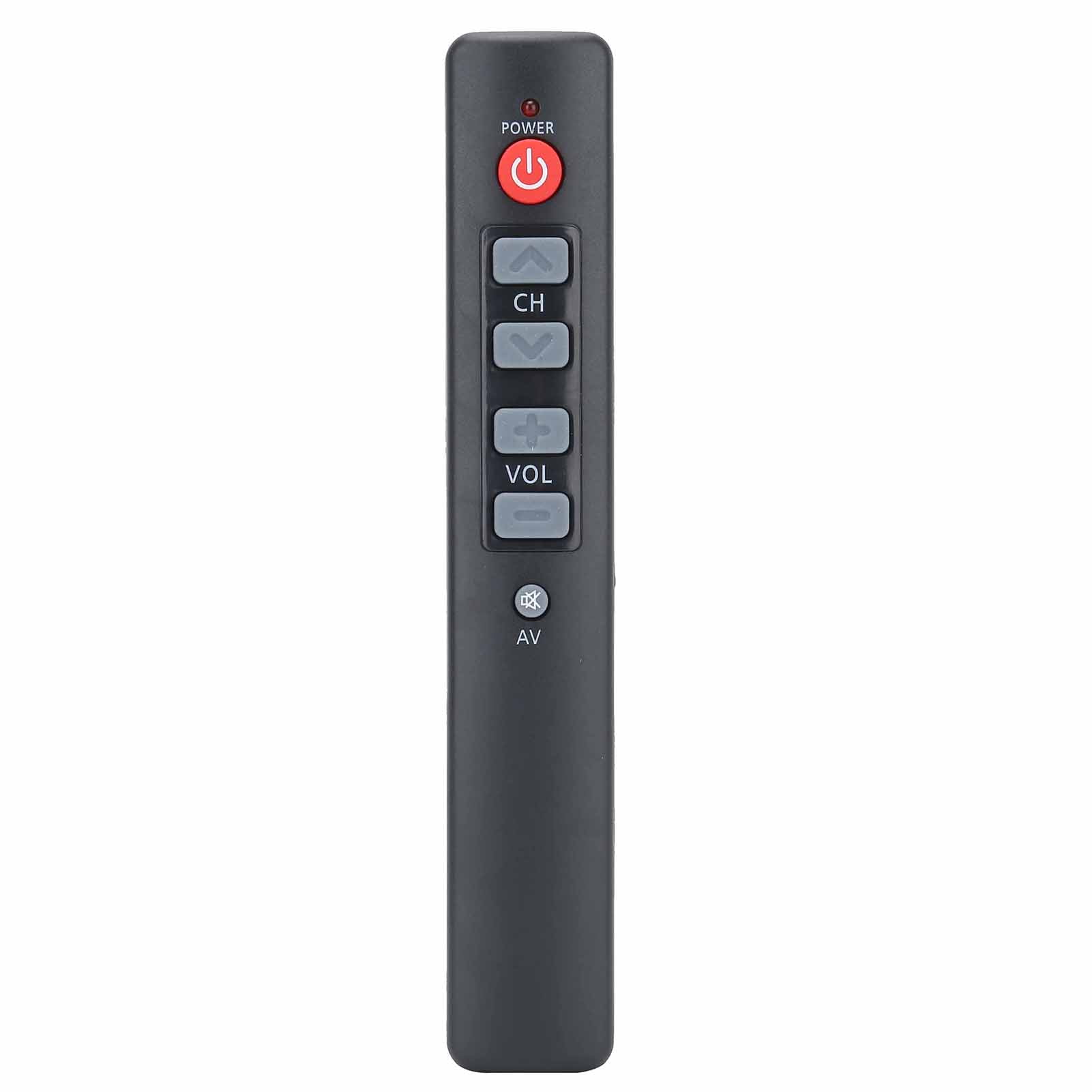 Learning Remote Control with 6 Big Buttons Smart Controller for TV STB ...