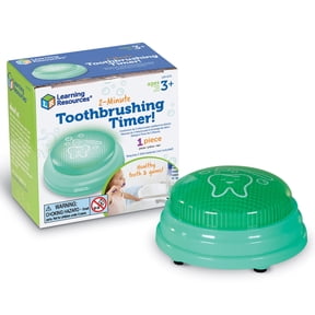 Learning Resources 2-Minute Toothbrushing Timer, Toddler Timer Bathroom, Ages 3+