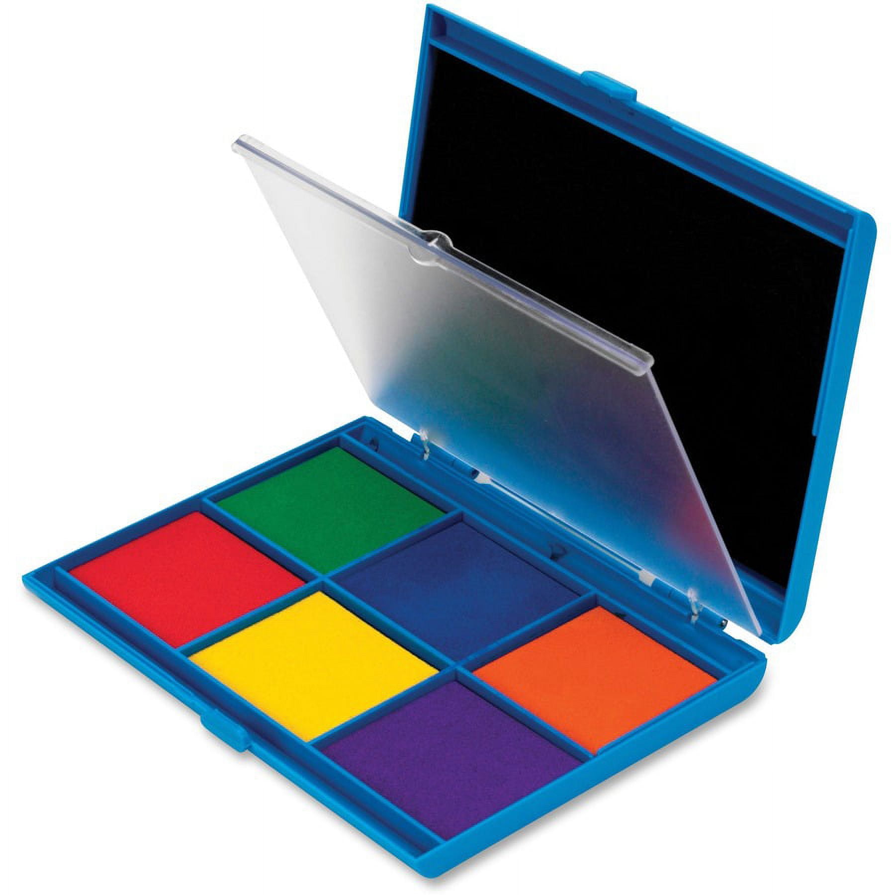 Learning Resources 7 Color Stamp Pad Ink Pad - 1 Each - Black, Green, Blue, Orange, Red, Yellow, Purple Ink Learning Resources 7 Color Stamp Pad Ink Pad - 1 Each - Black, Green, Blue, Orange, Red, Yellow, Purple Ink