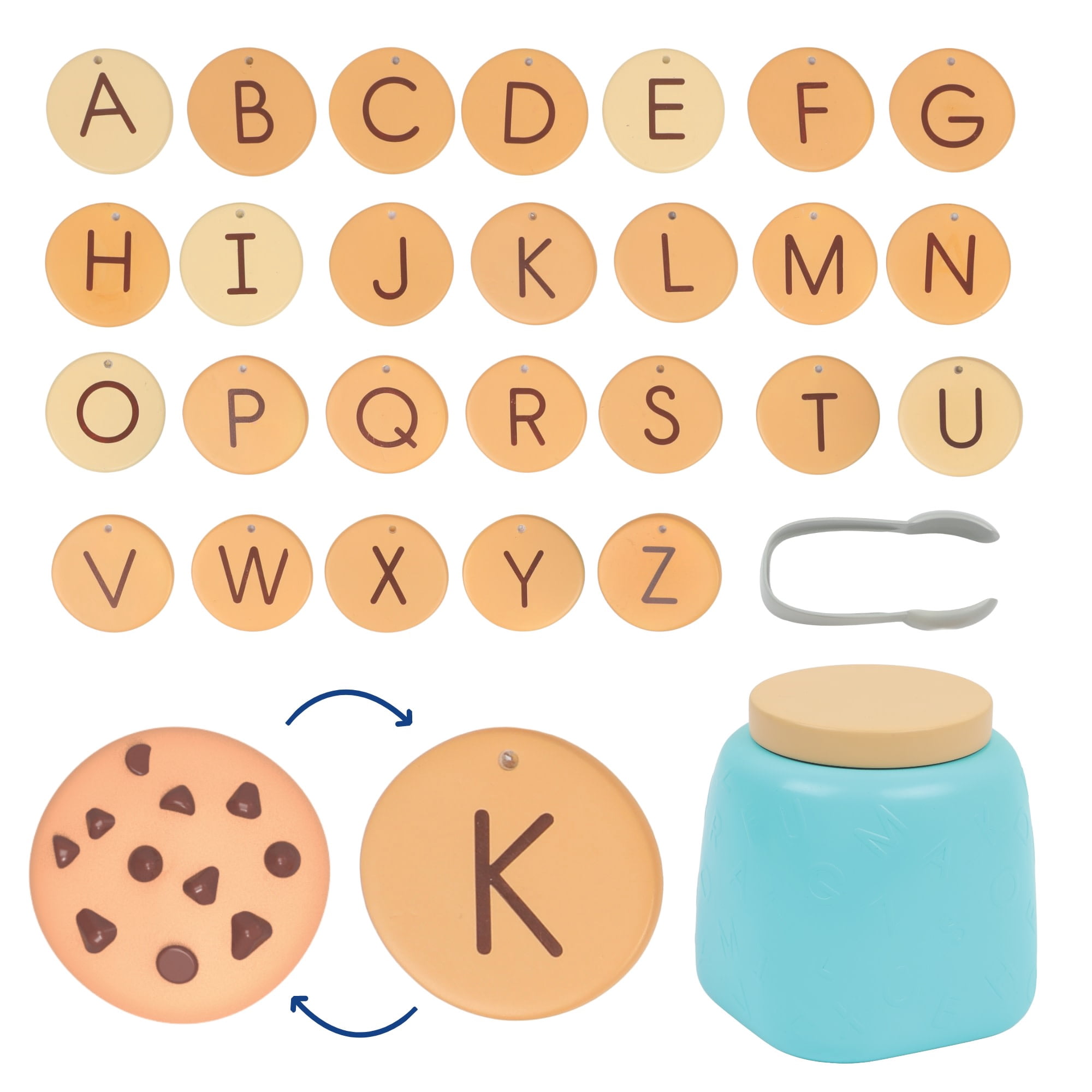 Learning Resources Alphabet Cookie Jar - ABC Toys for Kids, Alphabet Activities, Ages 2+